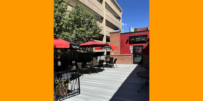 bakery patio